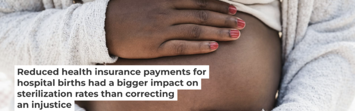 Public outrage over the forced sterilization of poor, Black women had less impact on female sterilization rates in the U.S. than a policy changing how post-birth care is delivered. DisobeyArt/iStock via Getty Images Plus
